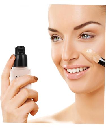 PLAFOPE Liquid Foundation Beauty Foundation Waterproof Foundation Concealer Foundation Makeup Glass Black - Buy Online on SooperMarket.com