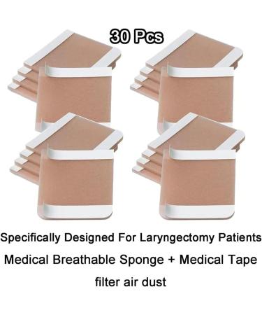 Raamka Narrow Air Tube Protection Covers - 30/120 Pieces for Laryngectomy & Tracheotomy | Dust Sticker Safety - Buy Online on SooperMarket.com