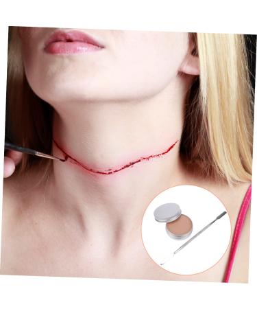Halloween Skin Wax Effects Set | Face Painting Wax Scar Wax & Makeup Accessories for Spooky Looks - Buy Online on SooperMarket.com