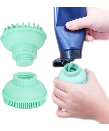 Buy Dual Head Facial Cleansing Brush & Silicone Scalp Scrubber Exfoliate & Massage for Radiant Skin | International Shipping - Buy Online on SooperMarket.com