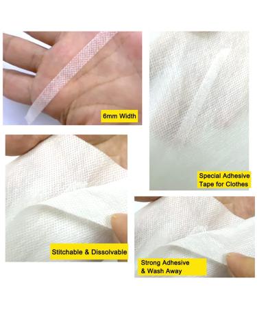 GQ 2 Rolls Wash Away Quilting Tape - 1/4 Inch x 22 Yards Double-Sided Adhesive Cloth Tape for Quilting and Sewing - Buy Online on SooperMarket.com