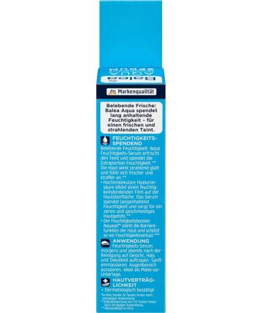 Balea Aqua Moisture Serum 1.01 fl.oz - Hydrating Serum Made in Germany | Buy Internationally - Buy Online on SooperMarket.com