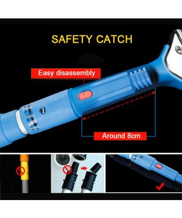photovoltaic cleaner window cleaning pole Telescoping High Window Cleaner Window Cleaning Equipment 2 in 1 Microfiber Cloth and Rubber Squeegee 1.7-9.5 M Long Telescopic Pole Best for Lon 9.5m/31ft - Buy Online on SooperMarket.com