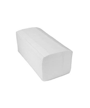 Buy 4000 Soft 2-Layer Paper Towels | Zigzag Fold Disposable Towels | 20 x 200 Pieces | Ideal for Gastronomy Hospitals & More - Buy Online on SooperMarket.com