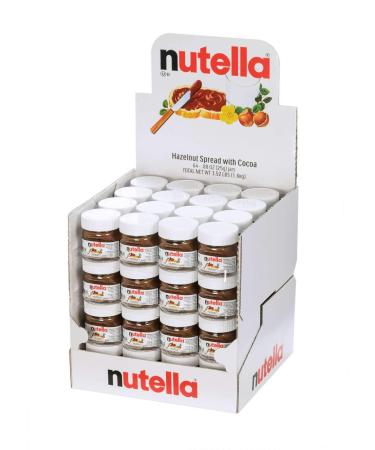 Nutella Hazelnut Spread with Cocoa Glass Jar.88 Ounce - 64 per case.