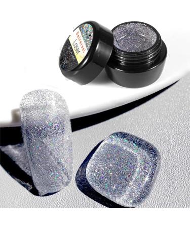 zalati Gel Nail Polish Glitter Gel UV Gel for DIY Nail Art Beauty Wire Drawing - Multicolor 5g Tiny Box Multi-colored - Buy Online on SooperMarket.com