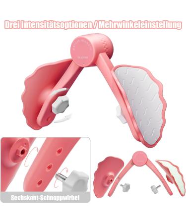 TOPRO Temolate Coach - Home Leg Trainer for Women Adjustable Strengths Pelvic Floor Device - Pink - Buy Online on SooperMarket.com