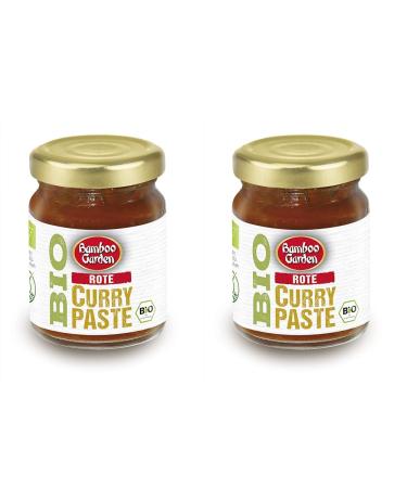 Bamboo Garden Organic Curry Paste Red 125 g (Pack of 2) 125 g (Pack of 2)