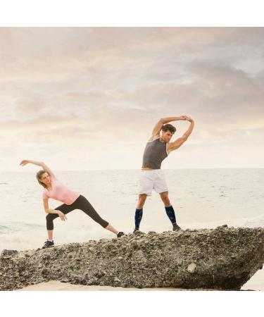 Leostep Compression Stockings for Women & Men - 20-30 mmHg Support Socks (7 Pairs) Ideal for Pregnancy Nurses Travel & Running - L-XL Underwater World - Buy Online on SooperMarket.com