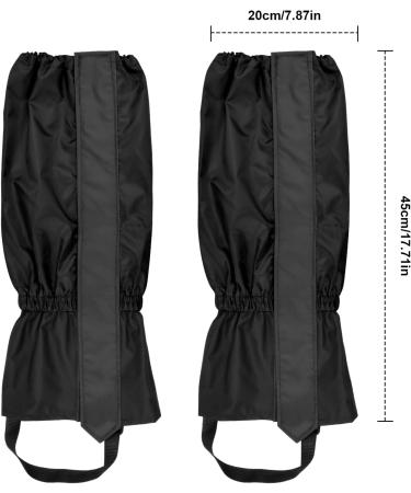 Gaupers Waterproof Gaiters for Men & Women | Adjustable Outdoor Hiking Climbing Trekking & Snow Gear - Buy Online on SooperMarket.com