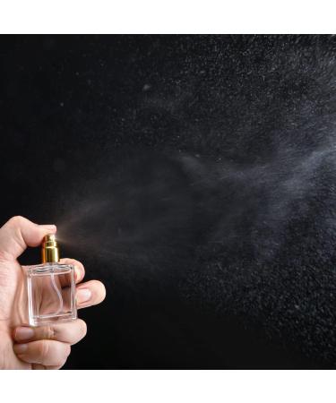 Yu Feng 12 Pack 15ml Transparent Glass Perfume Spray Bottles - Refillable Fine Fog Containers for Essential Oils Cleaning & Liquid Fragrance - Buy Online on SooperMarket.com