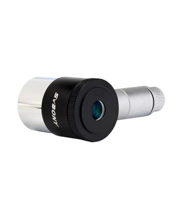 SVBONY Reticle Eyepiece 1.25 inches Illuminated Eyepiece 12.5mm Double-line Crosshair LED Illuminator 40 Degree FOV 4 Elements Design Telescope Accessory Guide Star