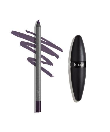 Julep Stay Sharp: When Pencil Met Gel Long-Lasting Waterproof Gel Eyeliner: Smoky Plum & Cosmetic Makeup Pencil Sharpener Travel Friendly Easy Cleaning Beauty Sharpener For Eyeliner Lipliner Pencils