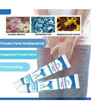 Private Antibacterial Cream 20g | Fast Relief for Itching, Burning, and Cracking | External Use Itchy Body Cream for Men | 1Pcs - Buy Online on SooperMarket.com