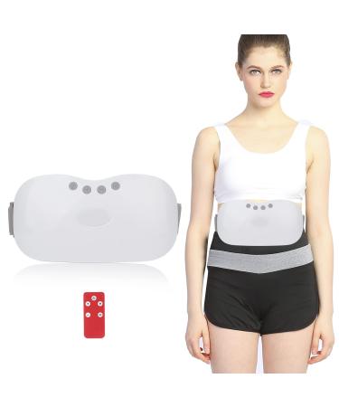 Wireless heating cushions electric hip belt units 15 massage modes ergonomic pain relief massager for belly back or stomach heating pillows for women and girls