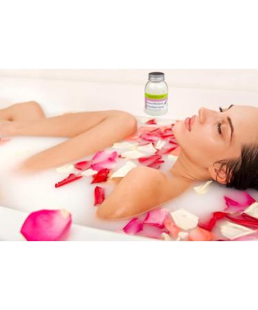 GREENDOOR Milk Bath Rose Blossom Honey - Natural Cosmetics 250ml of Nourishing Rose Milk Bath for Spa-like Experience - Buy Online on SooperMarket.com