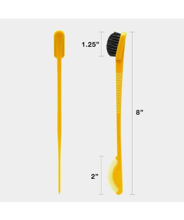 EBIN NEW YORK 24 Hour Edge Tamer Kit - 2.7oz No Flaking, No White Residue, Shine & Smooth Finish - Buy Online on SooperMarket.com