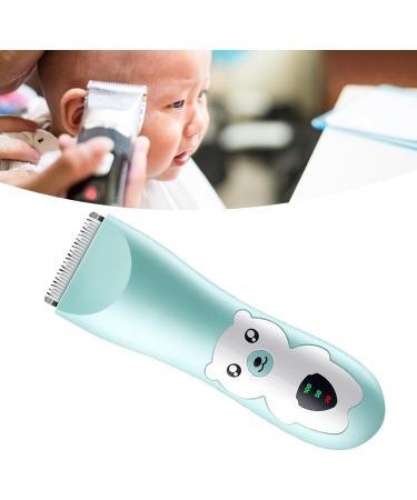 Ultra Quiet Baby Hair Clipper - Cordless Waterproof Rechargeable Trimming with Cartoon Design & 2 Guide Combs - Buy Online on SooperMarket.com