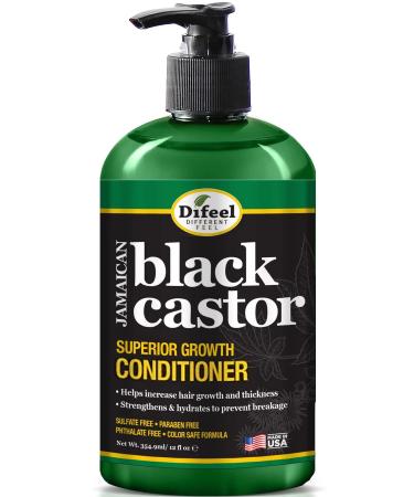 Difeel Jamaican Black Castor Oil Superior Growth Conditioner 12 fl oz (Pack of 3)