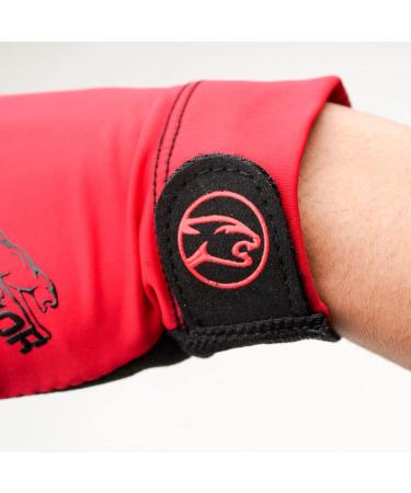 Critical Predator Billiard Glove - Non-Slip Lycra Fabric, Red - Buy Online on SooperMarket.com