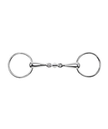 Busse - Snaffle bit stainless steel 18 mm double jointed 12.5