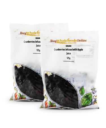 Organic Dried Cranberries Infused with Apple Juice 250g (BWFO)