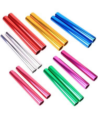 VGEBY Aluminum Relay Baton - Purple | Track Sport Game Rod for Training & Competition - Buy Online on SooperMarket.com