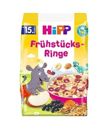 Hipp Organic Muesli Breakfast Rings Pack of 5 (5 x 135 g) H 3537 Breakfast Rings 135g 135 g (Pack of 5) Breakfast Rings