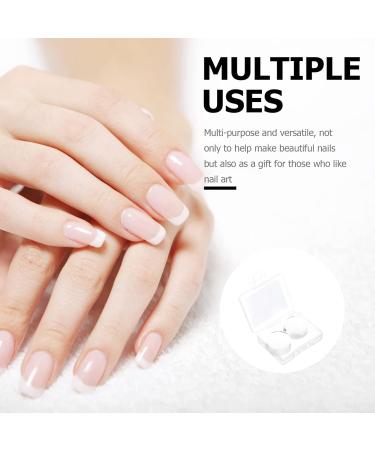 Lurrose 4-Piece Nail Art Stamp Set | Silicone Nail Printing Tools for Manicure | International Shipping Available - Buy Online on SooperMarket.com