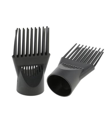 Hair Dryer Comb Nozzle 2 Pack Compatible with All Hair Blowers