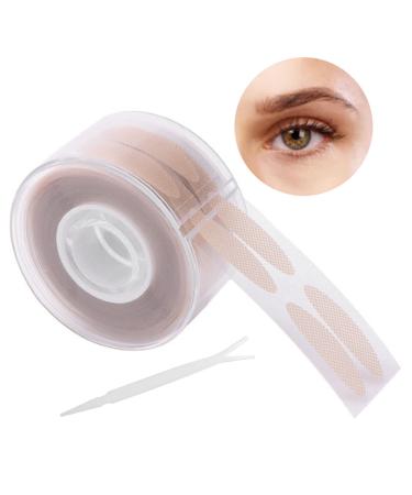 Invisible Eyelid Lifter Strips Kit Self-Adhesive Double Eyelid Tapes with Fork Rod Tweezer for Hooded Droopy Mono-eyelids 300 Pairs Eyelid Lifter Strips