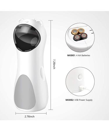 Cat Laser Toy Automatic Interactive Cat Laser Toy Pet Chasing Toy Cat Laser Pointer Cat Light Toy Laser Cat Indoor Electric Toy for Chasing USB Rechargeable Pet Teasing Toy Kitten Laser Toy Handheld - Buy Online on SooperMarket.com