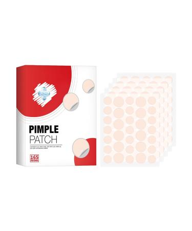 Pimple Patches For Face Hydrocolloid Invisible Pimple Patches To Help Unclog Pores Patch To Zit & Blemishes Helps Create Protective Seal Fast Acting Skincare Spot Dots 165