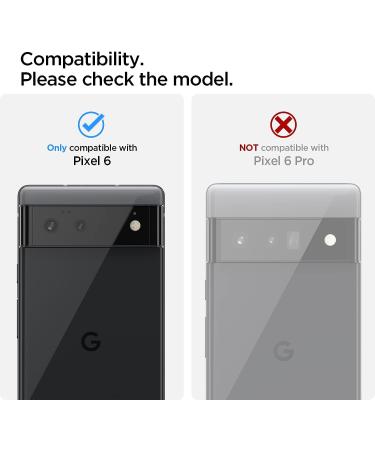 Spigen Pixel 6 Camera Lens Screen Protector - Black 2 Pack | Glas.tR Optik - Buy Online on SooperMarket.com