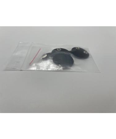 Dog Brand Pocket Engraving | Push Button | Synthetic Leather Keychains in Blue Black Red Yellow | 30mm Customizable Control Tags - Buy Online on SooperMarket.com
