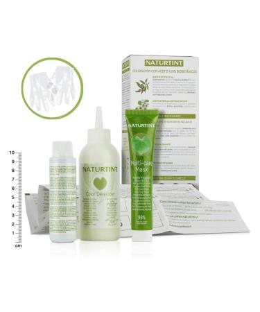 Natureint Biobased Hair Color No Ammonia 5G Chestnut Brown Light - 3 Pack | 510ml - High Natural Ingredients - Buy Online on SooperMarket.com