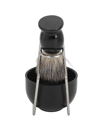 Men's Beard Shaving Set | Brush Foam Bowl & Stand | Premium Beard Care for Barbershop Hotel & Home - Buy Online on SooperMarket.com