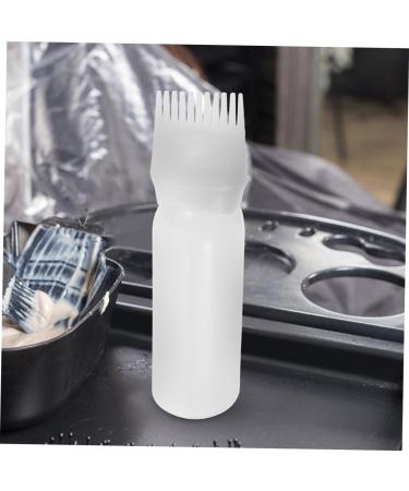 Amosfun 1 Set Hair Bleach Kit Root Comb Applicator Bottle Ear Protectors Shower Caps Clear Gloves Shower Cap Ear Muffs White Lecythus Portable 6.9x4.8cm White - Buy Online on SooperMarket.com