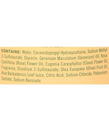 Mrs. Meyer's Geranium Hand Soap 12.5 fl. oz - Pack of 6 | Biodegradable Formula with Essential Oils - Buy Online on SooperMarket.com