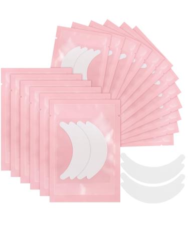 Leelosp 200 Pairs Eye Pads Microfoam Under Eye Pads Kit Under Eye Patches Gel Pads for Eyelash Extensions White Lash Pads for Lash Extension Supplies Tools Makeup Eye Mask Kit  Fit Most Eye Shape