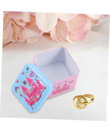 Alipis 4 pcs Tins Cases Containers Wedding Sweets Delicate Cans Cartoon Party Candy Tinplate - Buy Online on SooperMarket.com