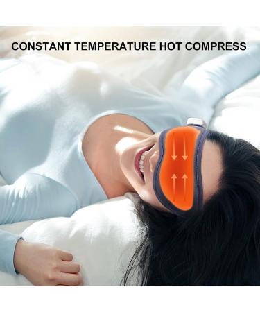 Premium Eye Massager with Heat - Relieve Eye Fatigue Reduce Swelling & Dark Circles | Ideal for Dry Eyes & Cooling Relief - Shop Now! - Buy Online on SooperMarket.com