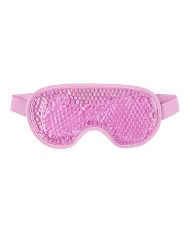 Eye Mask Sleep Eye Mask Regulable Design Hook and Loop for Home (Pink)