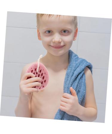 BCOATH Bath Stuff Body Wash Sponge Loofah Body Scrubber Exfoliating Sponge Bath Sponge Swirl Bath Shower Loofah Body Sponge Scrub Mesh Sponge Miss Bath Ball Frosted Pink Polyurethane - Buy Online on SooperMarket.com