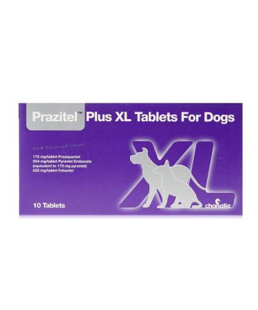 Chanelle Prazitel Plus Xl Flavour for extra large Dogs Pack of 10 tablets