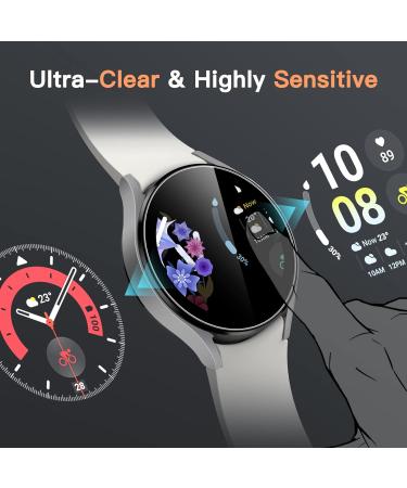 JETech Samsung Galaxy Watch 5/4 40mm Screen Protector - 3 Pack Tempered Glass, HD Clear, 2.5D Round Edge - Buy Online on SooperMarket.com