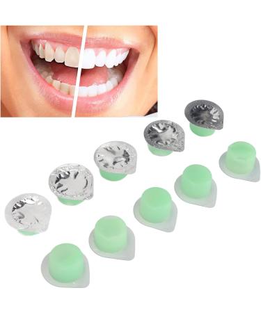 Cryfok Strength Tooth Polish Kit - 20 Natural Organic Tooth Polishing Pieces for Oral Care & Cosmetic Tooth Painting (Green) - Buy Online on SooperMarket.com