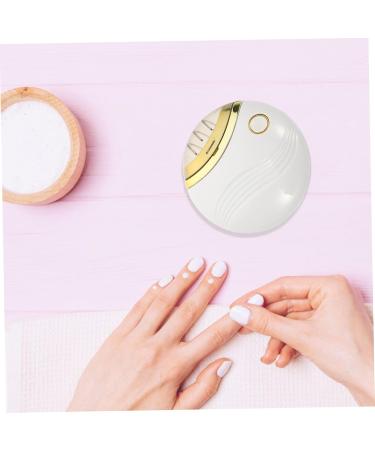 ibasenice 1 Set Electric Manicure Nail Kits Electric Nail Automatic Nail File Electric Fingernail Clippers Fingernail Fingernail Cuticle Baby Kit White Abs Aldult 8x8cm White - Buy Online on SooperMarket.com