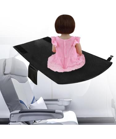Colcolo Aircraft Footrest for Children | Toddler Aircraft Bed & Leg Support | Foldable & Compact Seat Cover | Travel Essential in Black - Buy Online on SooperMarket.com