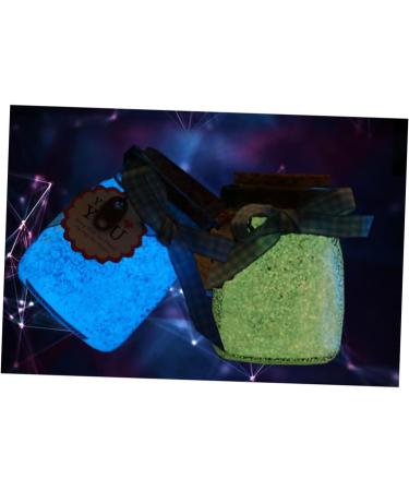 KOMBIUDA 2 Pack Sand Powder Bright Powder Fluorescent Powder Luminous Sand Ordinary Phosphor Powder Blue Siize 3 - Buy Online on SooperMarket.com